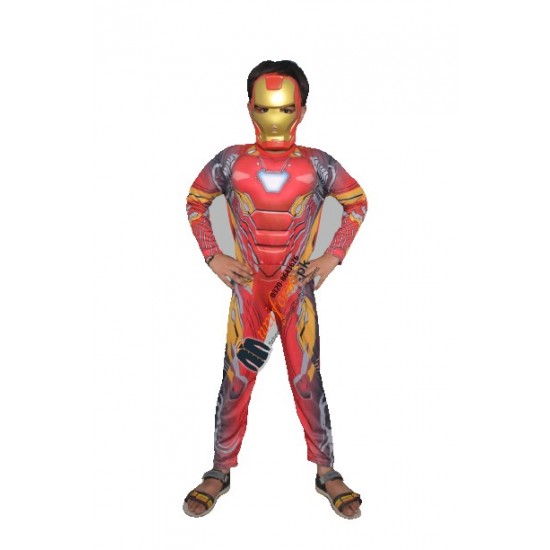 Iron man Costume Pakistan Buy Iron Man Muscle Costume with Mask Online